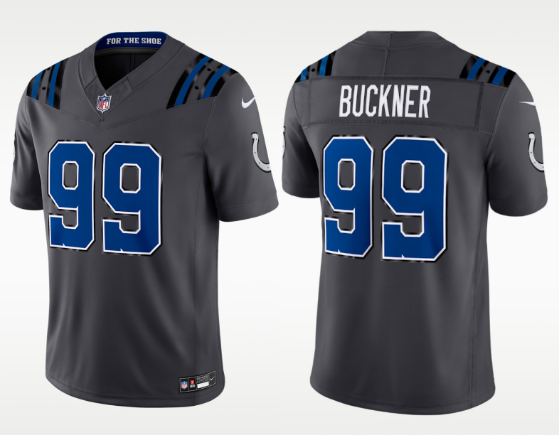 Men's Indianapolis Colts #99 DeForest Buckner Rivalries Collection Nike NFL Limited Jersey