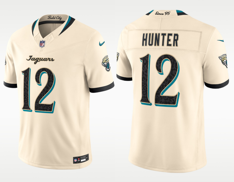 Men's Jacksonville Jaguars #12 Travis Hunter Rivalries Collection Nike NFL Limited Jersey