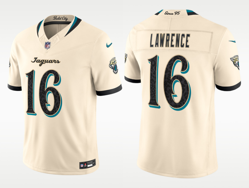Men's Jacksonville Jaguars #16 Trevor Lawrence Rivalries Collection Nike NFL Limited Jersey