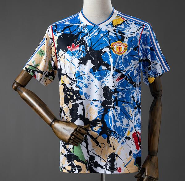 Men Manchester United 2026-27 Special Collaboration Rose Soccer Jersey