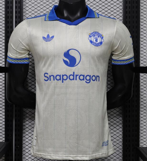 Men Manchester United 2026-27 Special Edition Gold Soccer Jersey Player Version