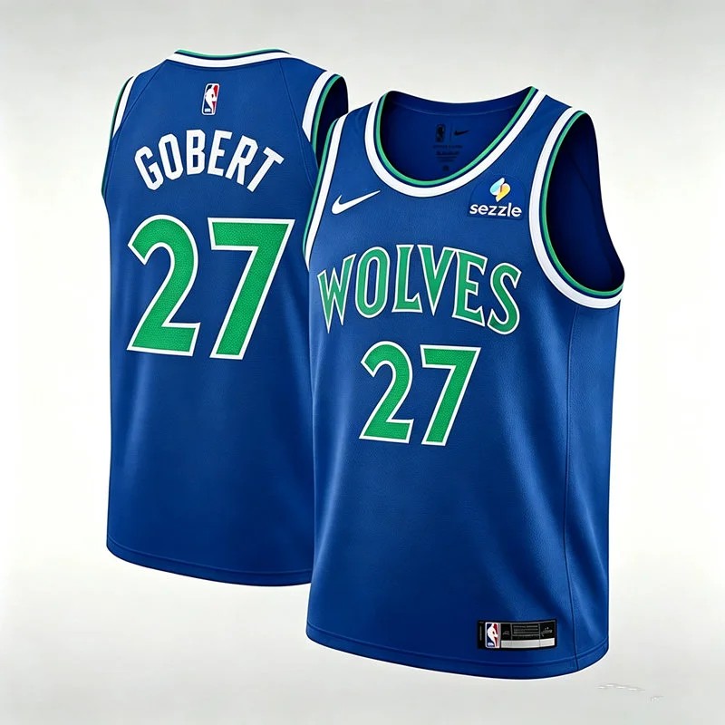 Men's Minnesota Timberwolves #27 Rudy Gobert 2026-27 Blue Icon Edition Swingman Jersey