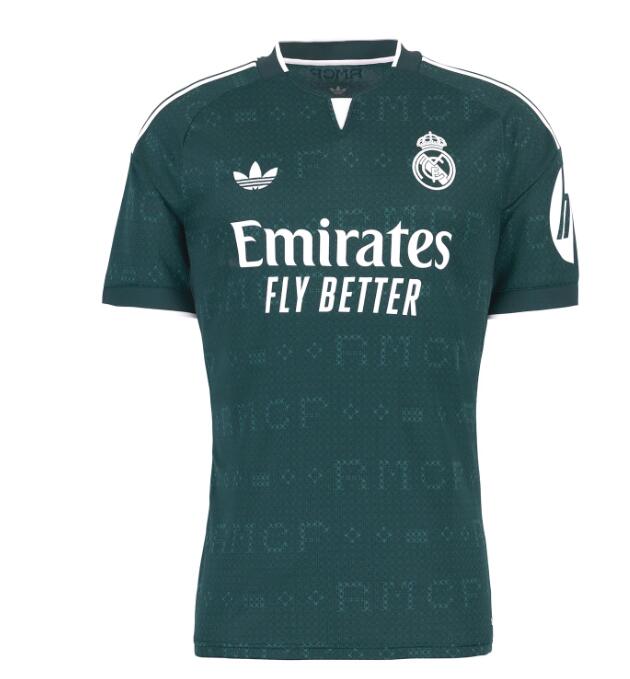 Men's Real Madrid 2026-27 Away Green Soccer Jersey