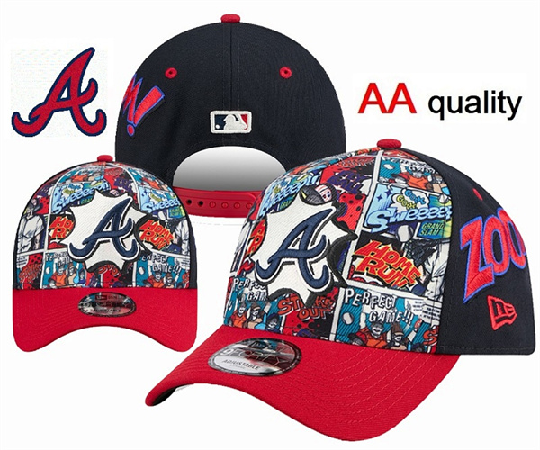Atlanta Braves Stitched Snapback MLB Hats-YD213