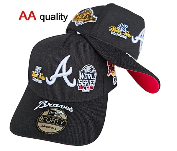 Atlanta Braves Stitched Snapback MLB Hats-YD221