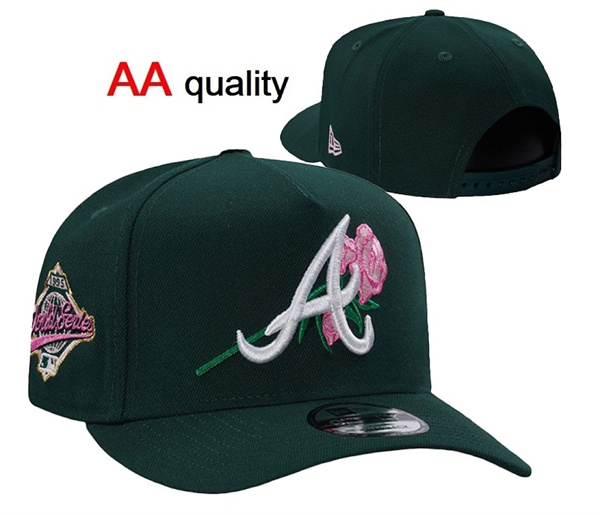 Atlanta Braves Stitched Snapback MLB Hats-YD223
