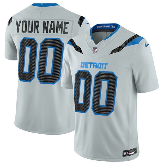 Carolina Panthers Active Player Custom Gray 2026 F.U.S.E. “Rivalries” Vapor Untouchable Limited Football Stitched Jersey