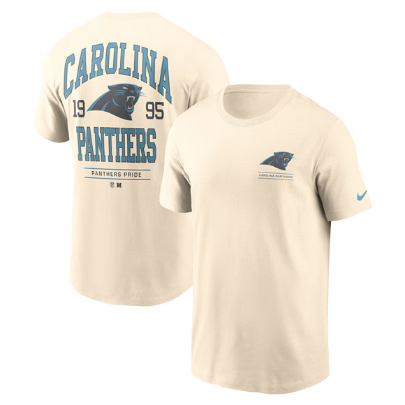Men's Carolina Panthers Natural Freestyle Essential T-Shirt