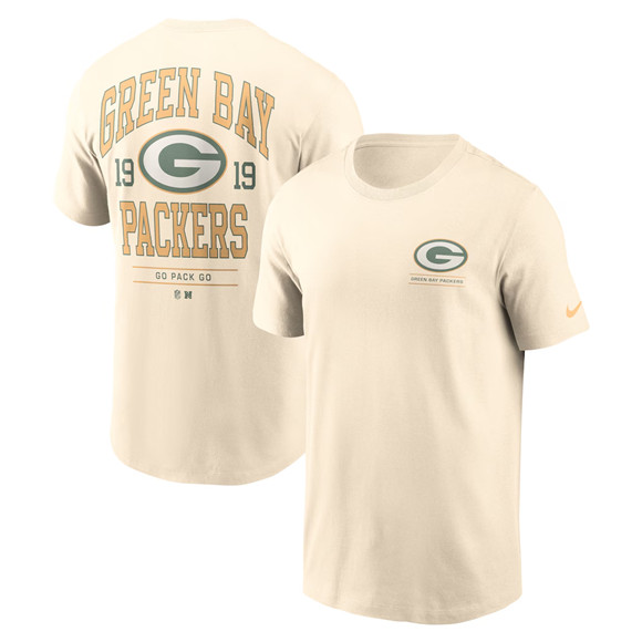 Men's Green Bay Packers Natural Freestyle Essential T-Shirt