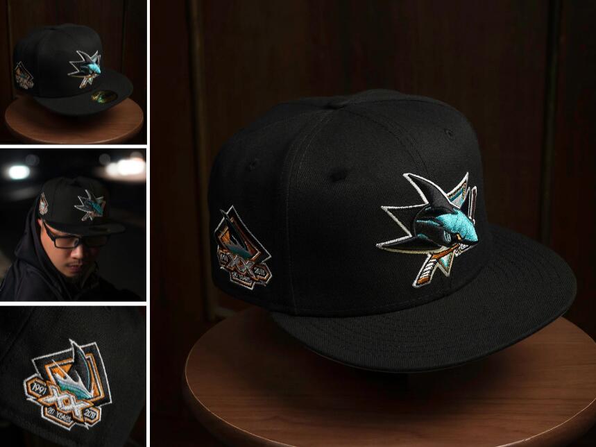 San Jose Sharks Stitched NHL Snapback Hats-TX302