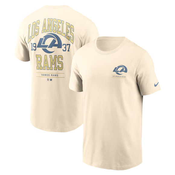 Men's Los Angeles Rams Natural Freestyle Essential T-Shirt