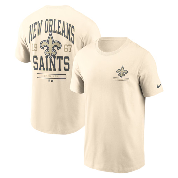 Men's New Orleans Saints Natural Freestyle Essential T-Shirt
