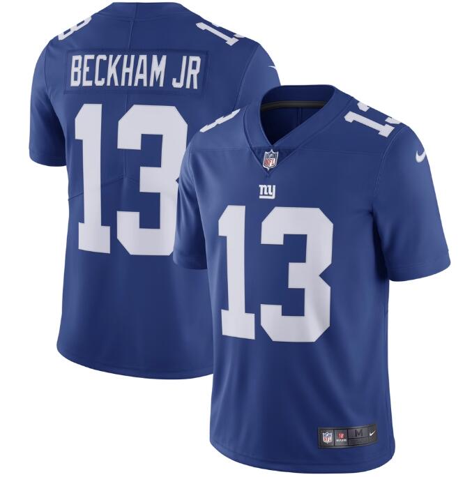 Men's Nike Odell Beckham Jr Royal New York Giants #13 Vapor Untouchable Limited Player Jersey