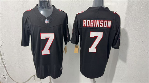 Men's Atlanta Falcons #7 Bijan Robinson Black F.U.S.E. Vapor Untouchable Limited Football Stitched Jersey
