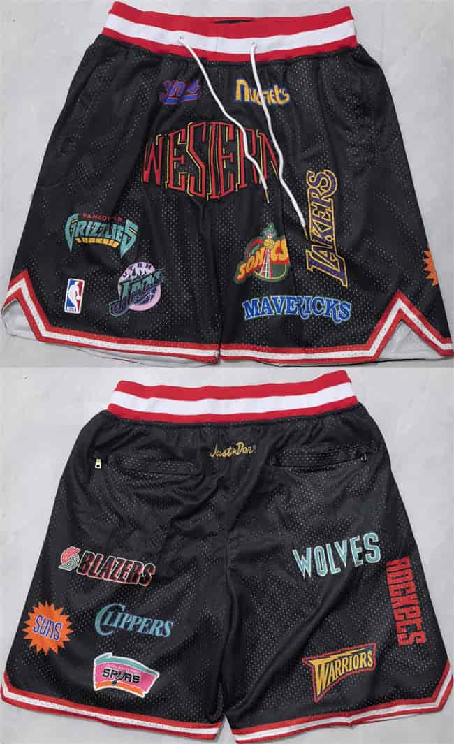 Men's Western Black 2026 Shorts (Run Small)