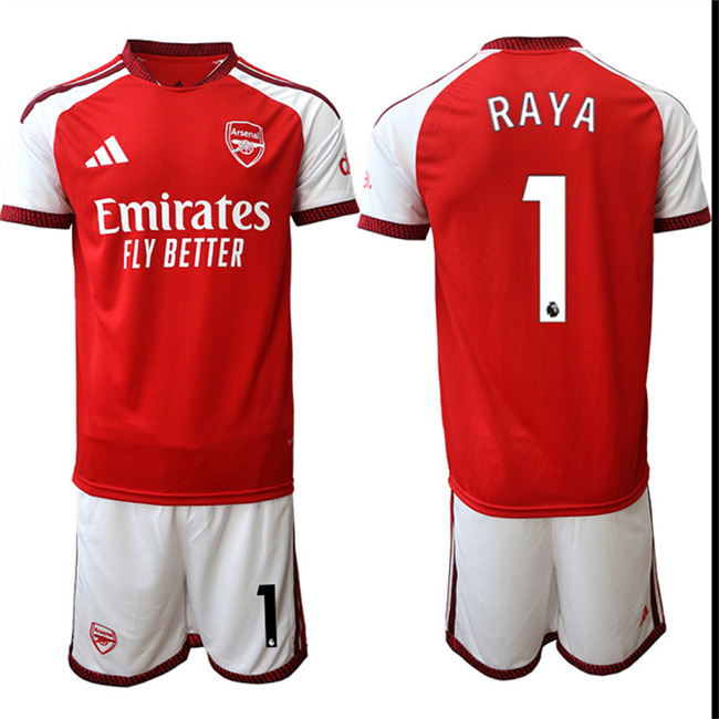 Men's Arsenal #1 RAYA 2026-27 home Suit Soccer Jerseys