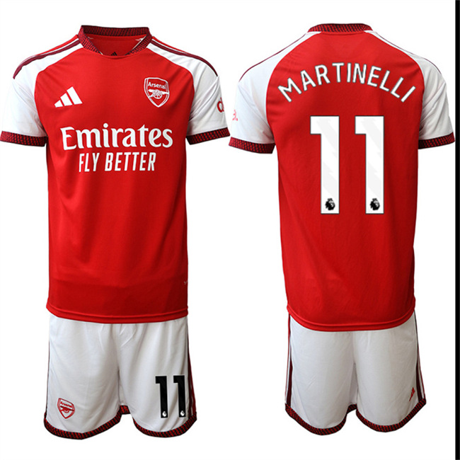 Men's Arsenal #11 MARTINELLI 2026-27 home Suit Soccer Jerseys