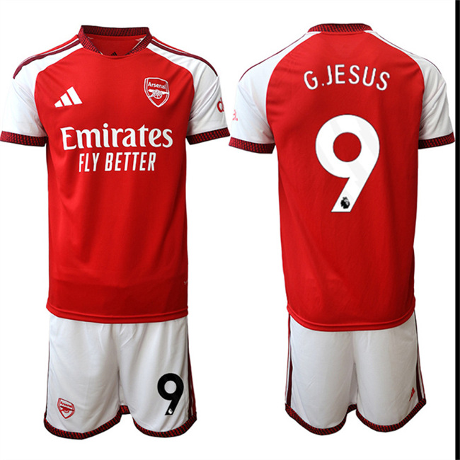 Men's Arsenal #9 G.JESUS 2026-27 home Suit Soccer Jerseys