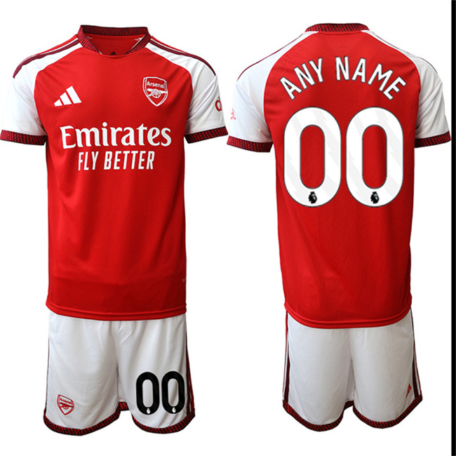 Men's Arsenal Custom Any Name And Number 2026-27 home Suit Soccer Jerseys