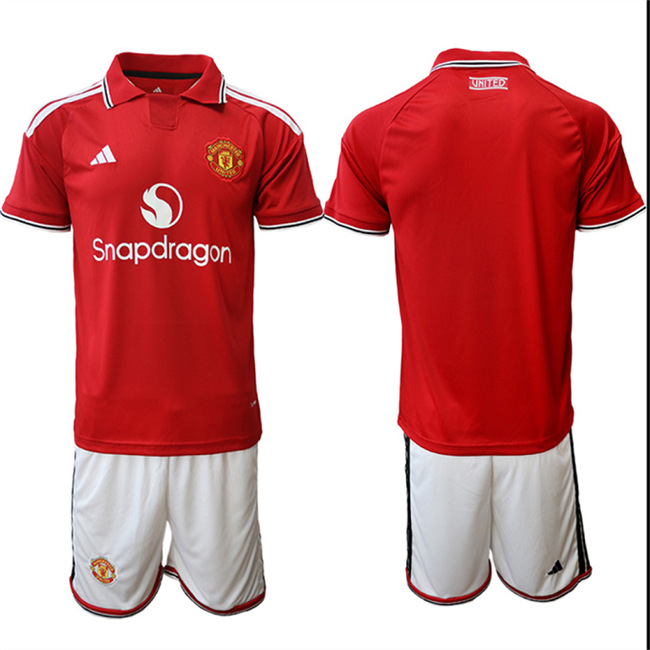 Men's Manchester United 2026-27 Home Suit Soccer Jerseys