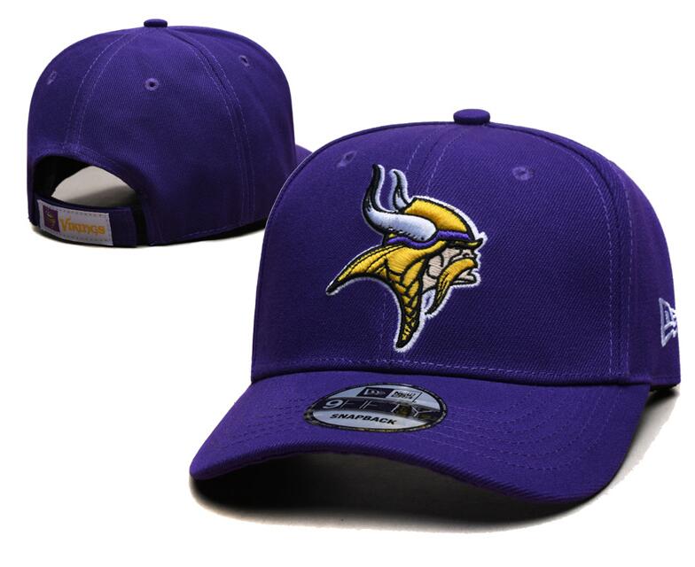 Minnesota Vikings Stitched Snapback Hats-TX565