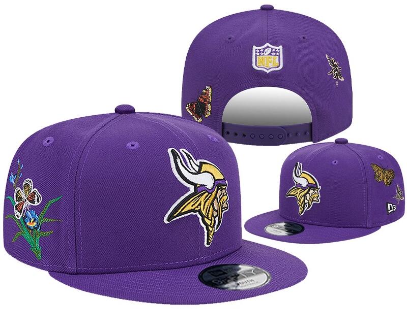 Minnesota Vikings Stitched Snapback Hats-YD564
