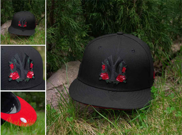 MLB New York Yankees Snapbacks Hats-TX335