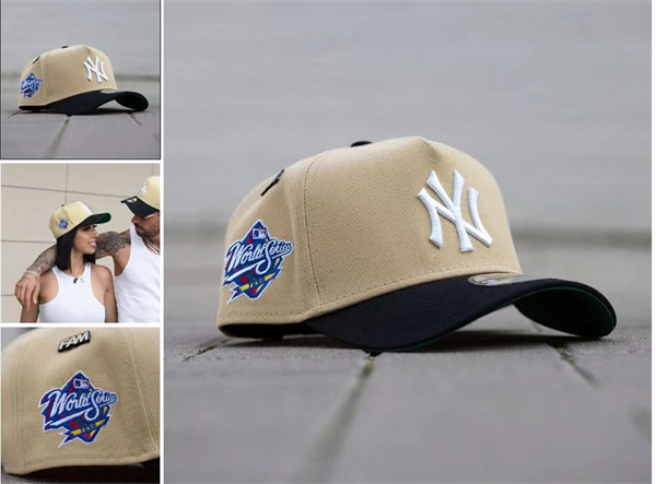 MLB New York Yankees Snapbacks Hats-TX336