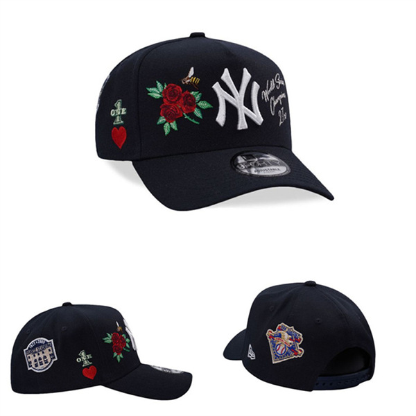 MLB New York Yankees Snapbacks Hats-TX338