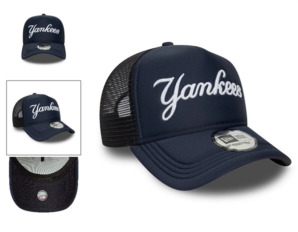MLB New York Yankees Snapbacks Hats-TX343