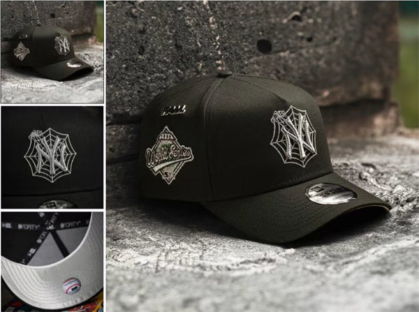 MLB New York Yankees Snapbacks Hats-TX354