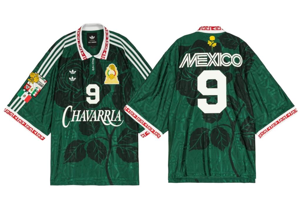 Men's Adidas x Mexico x Willy Chavarria 2026 Soccer Shirt Jersey