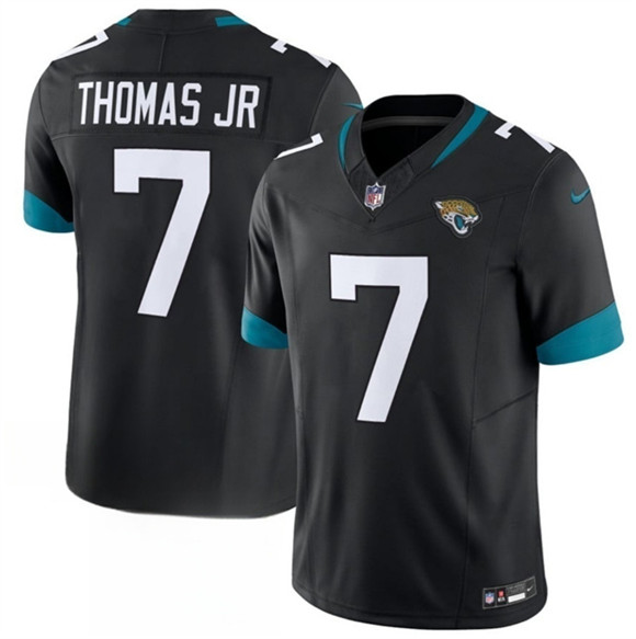 Men's Jacksonville Jaguars #7 Brian Thomas Jr. Black 2026 F.U.S.E. Vapor Untouchable Limited Football Stitched Jersey