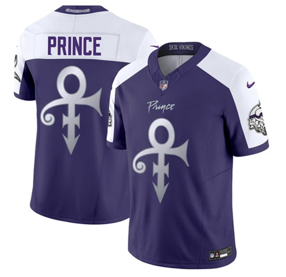 Men's Minnesota Vikings Prince Purple Alternate 2025 F.U.S.E. Stitched Jersey