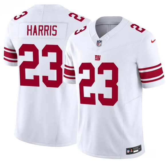 Men's New York Giants #23 Najee Harris White 2026 F.U.S.E. Vapor Untouchable Limited Football Stitched Jersey