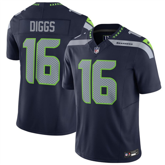 Men's Seattle Seahawks #16 Trevon Diggs Navy 2026 F.U.S.E. Vapor Untouchable Limited Football Stitched Jersey