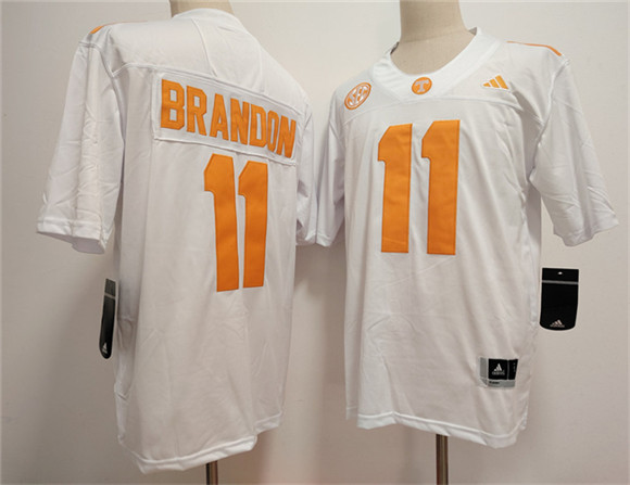 Men's Tennessee Volunteers #11 Faizon Brandon White 2026 Stitched Jersey