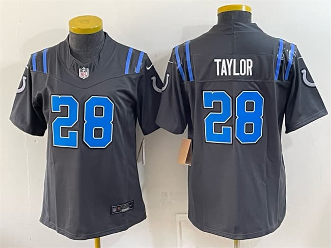 Youth Indianapolis Colts #84 Tyler Warren Dark Gray 2026 F.U.S.E. Rivalries Collection Limited Football Stitched Jersey
