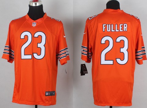 Nike Chicago Bears #23 Kyle Fuller Orange Limited Jersey
