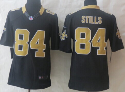 Nike New Orleans Saints #84 Kenny Stills Black Limited Jersey
