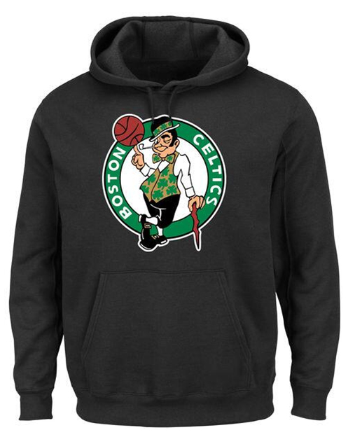 Celtic Team Logo Black Pullover Hoodie