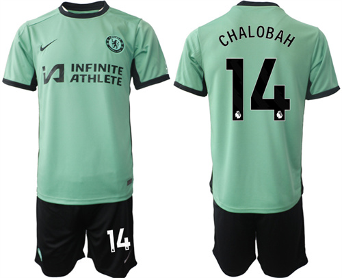 Chelsea Nike Third Stadium Sponsored away 14# CHALOBAH 2023-2024 Jerseys