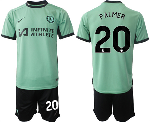 Chelsea Nike Third Stadium Sponsored away 20# PALMER 2023-2024 Jerseys