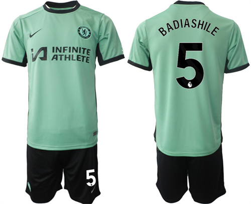 Chelsea Nike Third Stadium Sponsored away 5# BADIASHILE 2023-2024 Jerseys