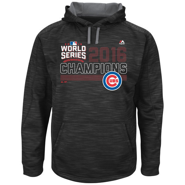 Chicago-Cubs-Black-2016-World-Series-Champions-Fierce-Streak-Fleece-Men's-Pullover-Hoodie