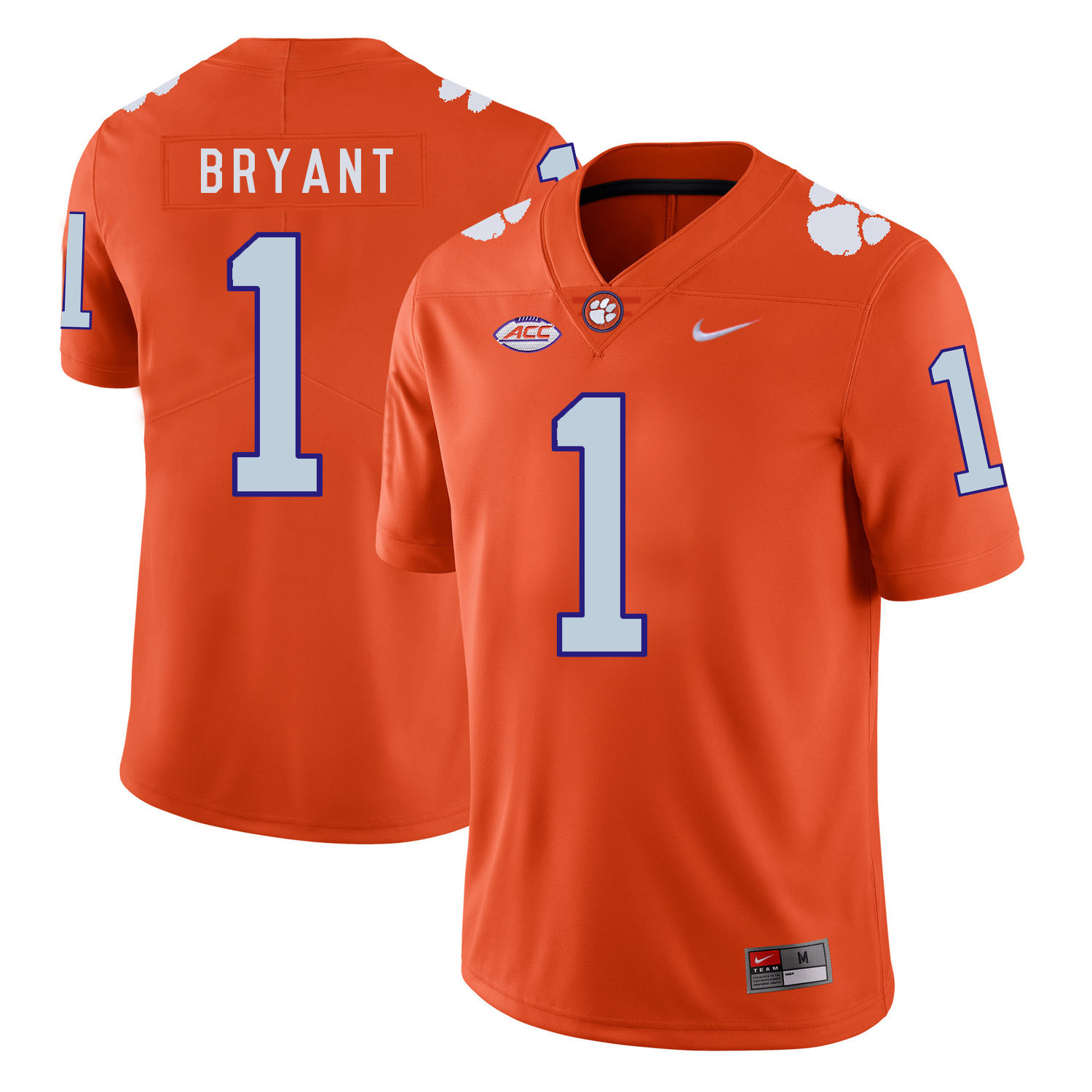 Clemson Tigers 1 Martavis Bryant Orange Nike College Football Jersey
