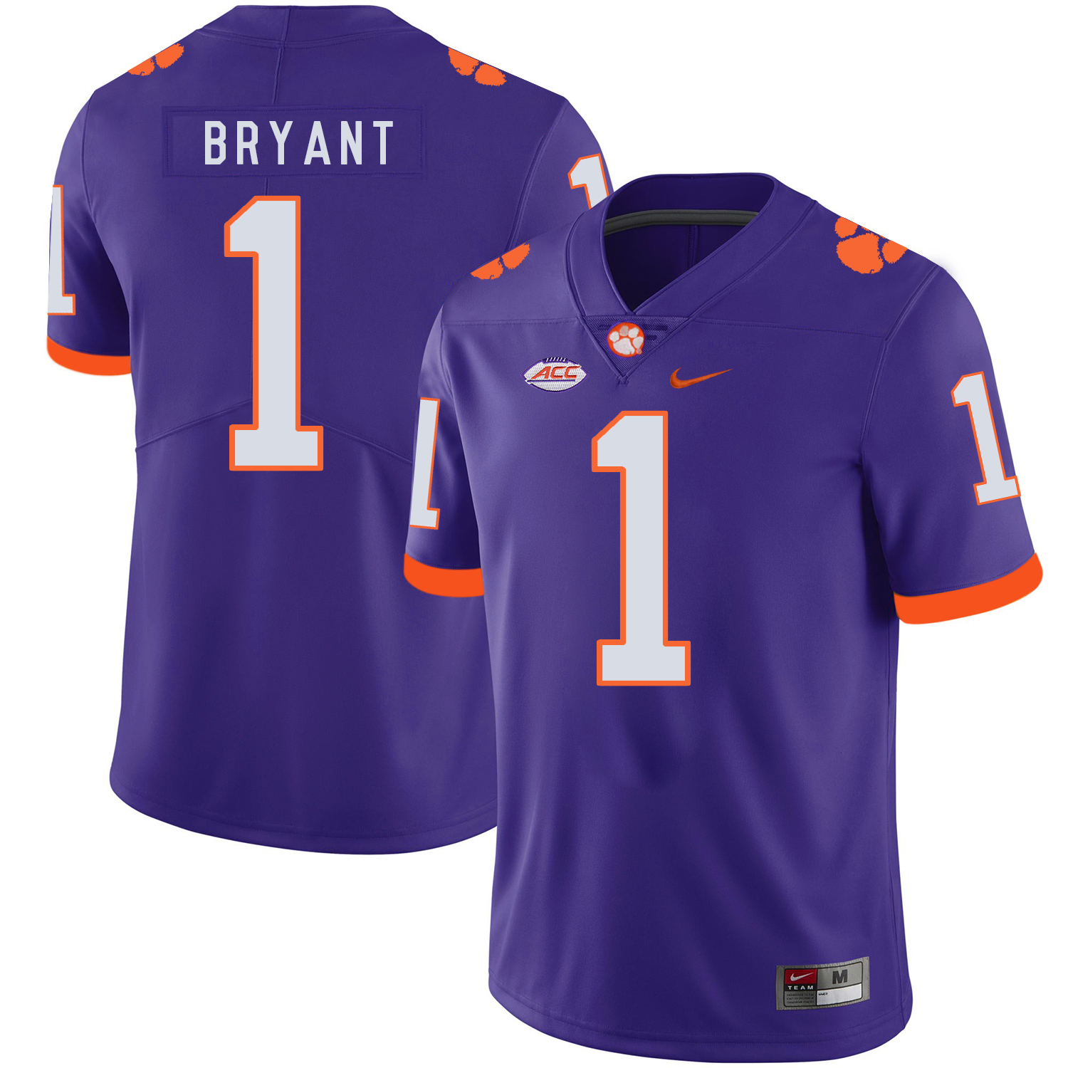 Clemson Tigers 1 Martavis Bryant Purple Nike College Football Jersey