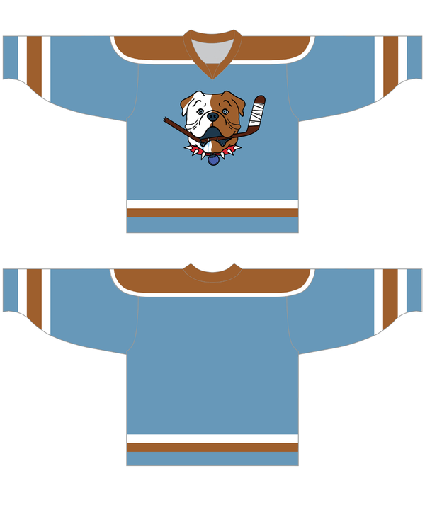 Custom Sudbury Blueberry Bulldogs Jersey