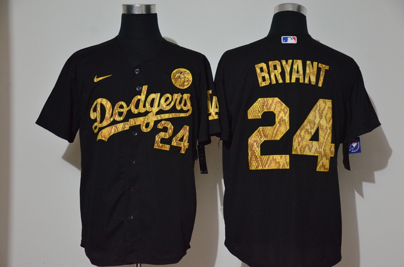 Dodgers-24-Kobe-Bryant-Black-Gold-2020-Nike-KB-Cool-Base-Jersey