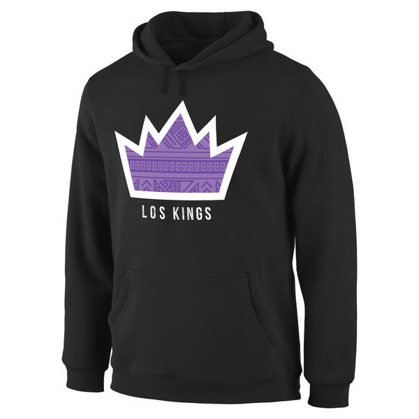 Kings Team Logo Black Pullover Hoodie